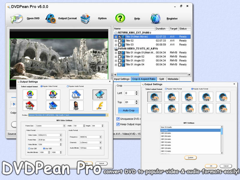 DVDPean Pro Screenshot